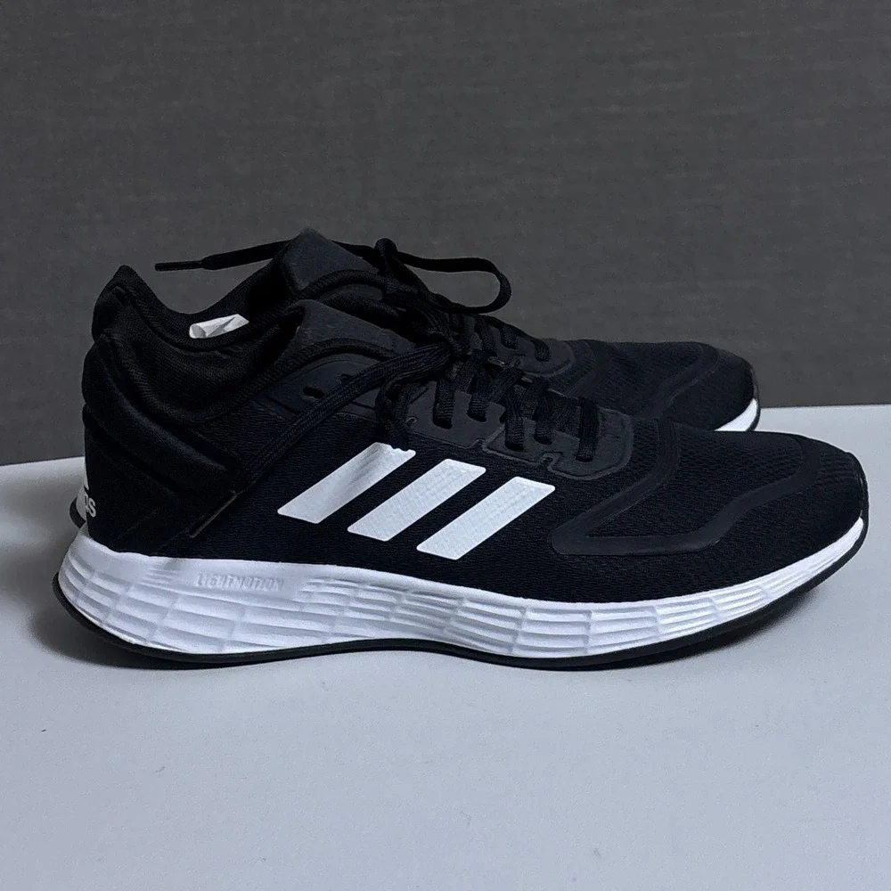 Adidas Running Shoes 6 Black White Duramo 10 K Sneakers Classic Athletic